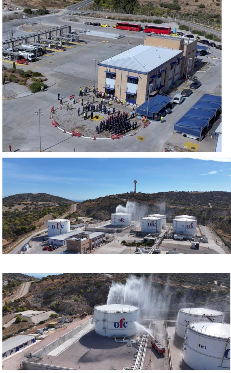 annual ofc fire exercise tank tk 5b